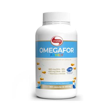 OMEGAFOR  FAMILY-500MG-120CáPSULAS-VITAFOR