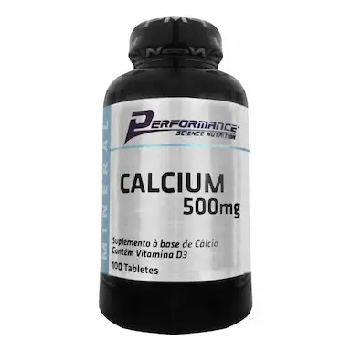 CALCIUM 500MG - 100TBS- PERFORMANCE NUTRITION 100tabletes