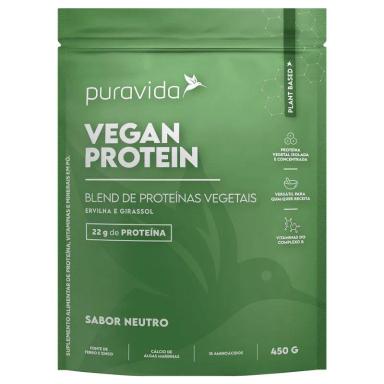 VEGAN PROTEIN ERVI GIRASSOL NEUTRO PURAVIDA 450G