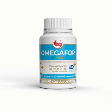 OMEGAFOR FAMILY VITAFOR 500MG COM 60 CáPSULAS