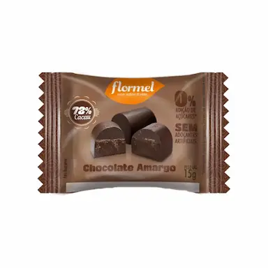 BOMBOM AMARGO FLORMEL 15G