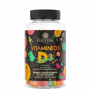VITAMINI D GUMMY ESSENTIAL NUTRITION 60 GOMAS