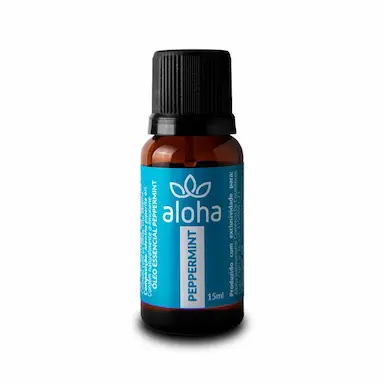 ÓLEO ESSENCIAL DE PEPPERMINT ALOHA 15ML