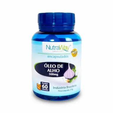 ÓLEO DE ALHO- 60CAPS - NUTRAWAY