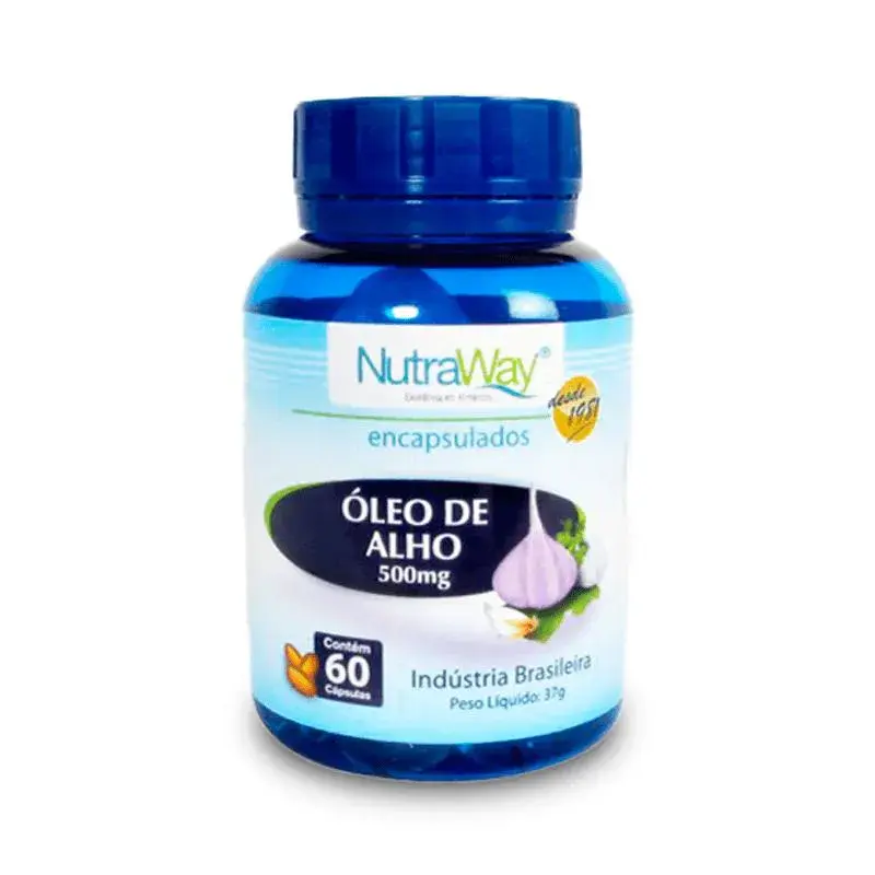 ÓLEO DE ALHO- 60CAPS - NUTRAWAY