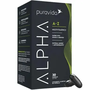 MULTINUTRIENTES ALPHA A-Z - (30 CAPSULAS) - PURAVIDA