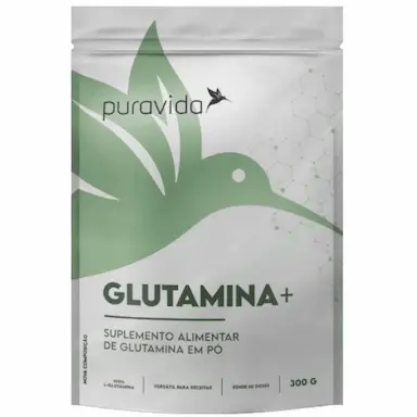 GLUTAMINA MAIS VEGANA - 300G / 60 DOSES - PURAVIDA