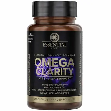 OMEGA CLARITY - ATTENTION SUPPORT - 60 CAPSULAS - ESSENTIAL NUTRITION