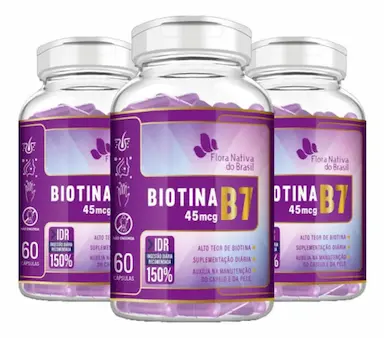 BIOTINAVITAMINAB72X60CáPSULAS-FLORANATIVA