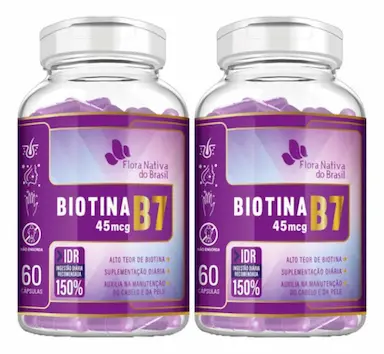 BIOTINAVITAMINAB72X60CáPSULAS-FLORANATIVA