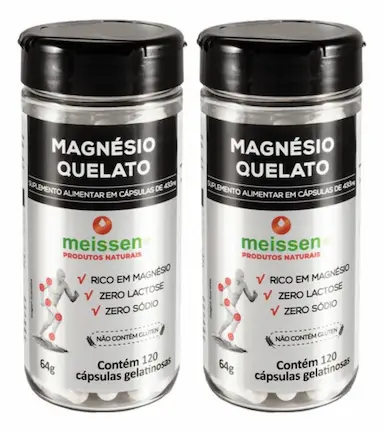 MAGNéSIO QUELATO 2 X 120 CáPSULAS - MEISSEN