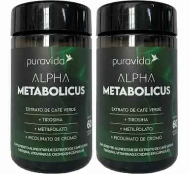 ALPHA METABOLICUS 2 X 60 CáPSULAS PURAVIDA