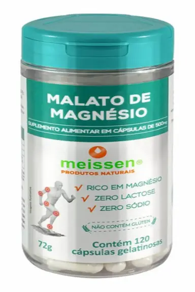 MALATO DE MAGNéSIO 120 CáPSULAS - MEISSEN