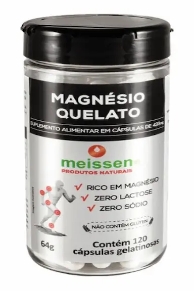 MAGNéSIO QUELATO 120 CáPSULAS - MEISSEN