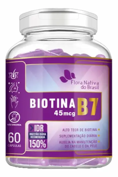 BIOTINAVITAMINAB760CáPSULAS-FLORANATIVA