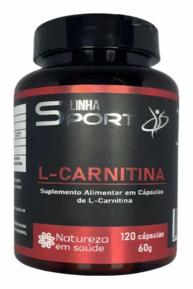 L-CARNITINA - 120 CáPSULAS - NATUREZA EM SAúDE