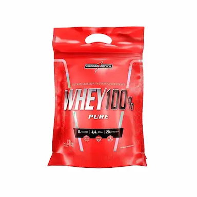 WHEY 100% 1.8KG  MORANGO - INTEGRAMEDICA