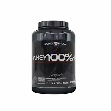 WHEY 100  HD COOKIES CREAM 900G - BLACK SKULL