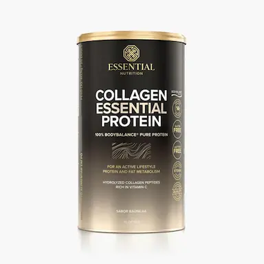 COLLAGEN ESSENTIAL PROTEIN BAUNILHA 415G - ESSENTIAL NUTRITION