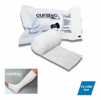 KIT CURATEC BOTA DE UNNA 10,2CMX 9,14M  5 UNIDADES