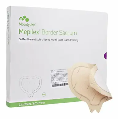 MEPILEX BORDER SACRUM 22X25CM