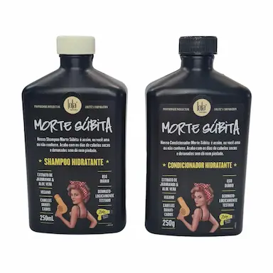 KIT LOLA MORTE SúBITA SHAMPOO 250MLS + CONDICIONADOR 250MLS