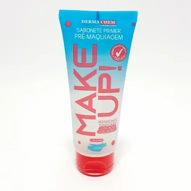 SABONETE PRIMER LIMPEZA FACIAL PRé MAQUIAGEM DERMACHEM 100ML