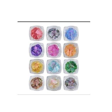 MADRE PEROLAS DECORAçãO DE UNHAS ENCAPSULADAS COM 12UND