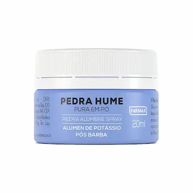 PEDRA HUME PURA EM Pó 20G FERIMENTO FERIDAS CUTIULAS BARBEAR