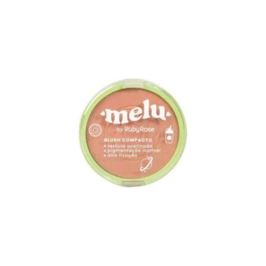 MELU BLUSH COMPACTO SUPER PIGMENTADO RUBY ROSE 10G  Cake - xpto