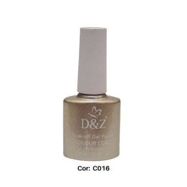 ESMALTE EM GEL D&amp;amp;AMPZ 7.5ML LED/UV UNHAS MANICURE NAIL ORIGINAL C016|