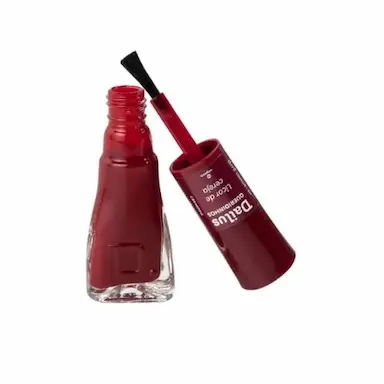 DAILUS ESMALTE QUERIDINHOS LICOR DE CEREJA COR VERMELHO 8MLS