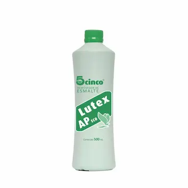 REMOVEDOR DE ESMALTE 5CINCO LUTEX AP ECO 500ML PROFISSIONAL