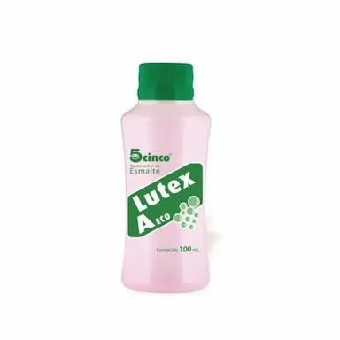 REMOVEDOR DE ESMALTE 5CINCO LUTEX A ECO 100ML PROFISSIONAL