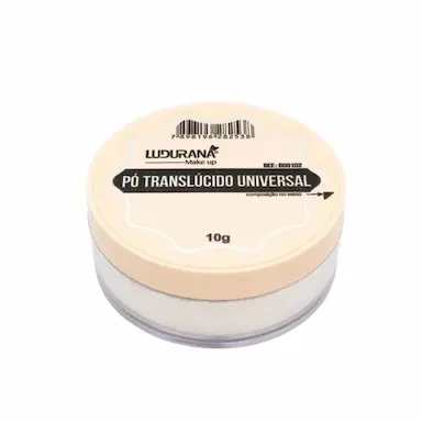 Pó TRANSLúCIDO UNIVERSAL LUDURANA MAKE UP 10G COD B00102