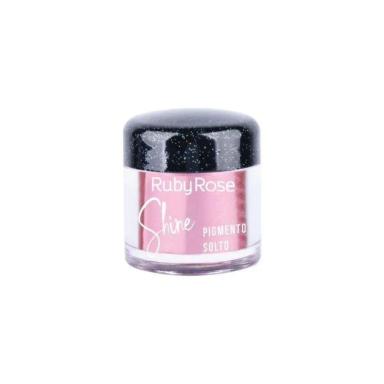 GLITTER SOLTO BRILHO INTENSO RUBY ROSE SHINE HB8409-2