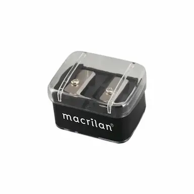 APONTADOR DUPLO PARA LAPIS DE MAQUIAGEM MACRILAN MAKE UP