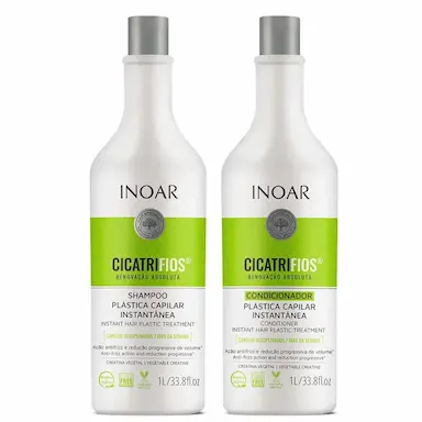 INOAR KIT CICATRIFIOS - SHAMPOO E CONDICIONADOR 1000ML