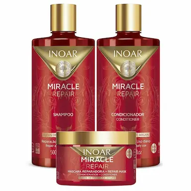 KIT INOAR MIRACLE REPAIR - 3 PRODUTOS