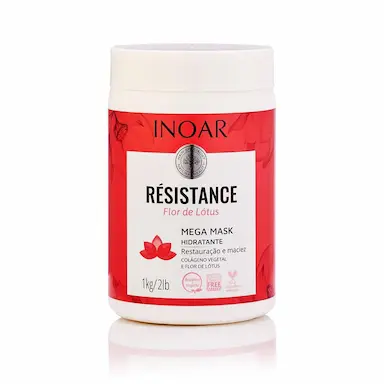INOAR RéSISTANCE FLOR DE LOTUS - MáSCARA 1000G