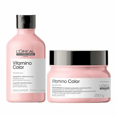 KIT L'ORéAL VITAMINO COLOR - SHAMPOO E MáSCARA