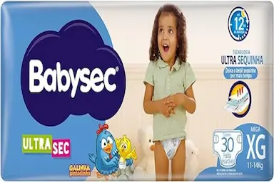BABY SEC ULTRASEC MEGA GALINHA PINTADINHA XG 30 UNIDADES