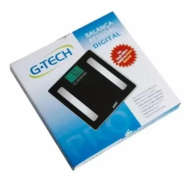 BALANçA DIGITAL CORPORAL BIOIMPEDANCIA ATé 150KG G-TECH PRO