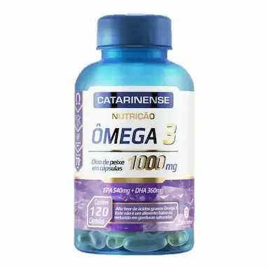 ÔMEGA 3 1000MG 120 CAPS ORIGINAL - CATARINENSE PHARMA