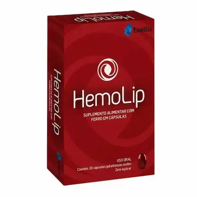 SUPLEMENTO ALIMENTAR HEMOLIP 30 CáPSULAS ZERO AçúCAR