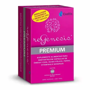 REGENESIS PREMIUM 120 CáPSULAS VITAMINAS P/ GESTANTES