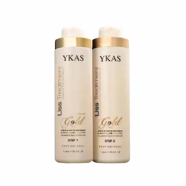 KIT ESCOVA PROGRESSIVA OURO YKAS 1000ML