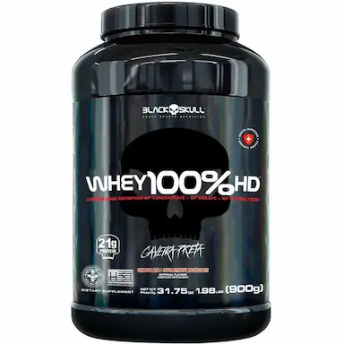WHEY 100% HD - 900G - CHOCOLATE - BLACK SKULL