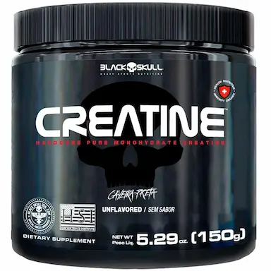 CREATINA 100% PURA - 150G - BLACK SKULL