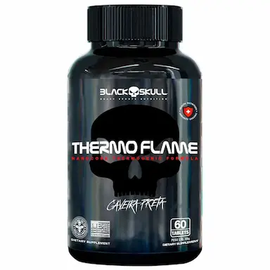 TERMOGENICO THERMO FLAME - 60 TABLETES - BLACK SKULL